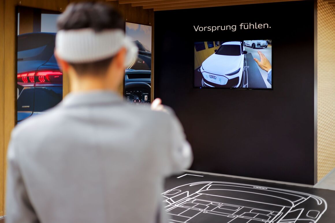 Audi Q6 e-tronをバーチャル体験　Audi City 銀座でVR展示を期間限定開催