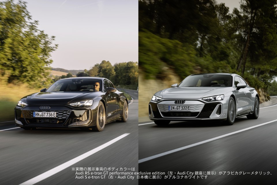 新品Audi e-tron GT Grand Touring in Japan Audi e-tron GT Grand Touring in Japan
