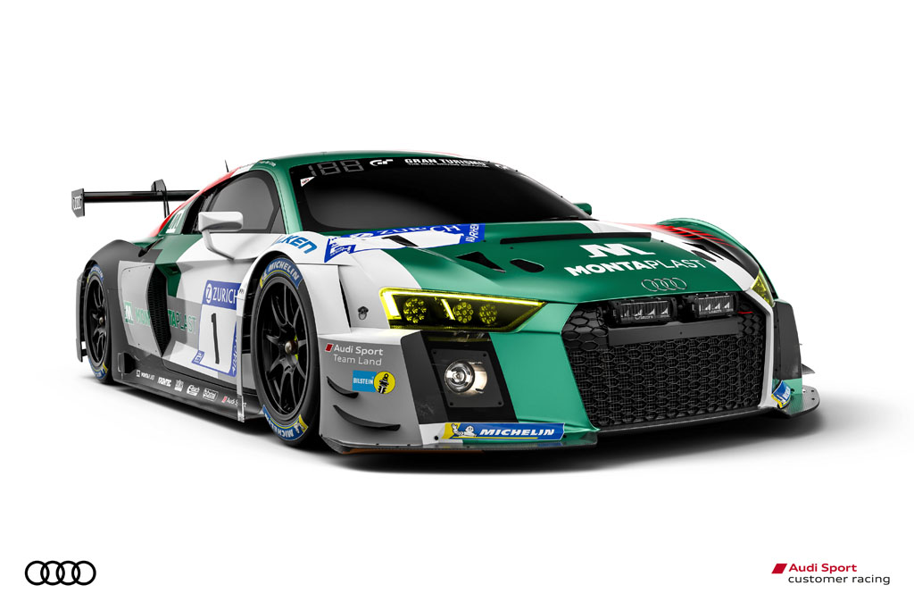 ニュルブルクリンク24時間レース：Audi Sportカスタマー