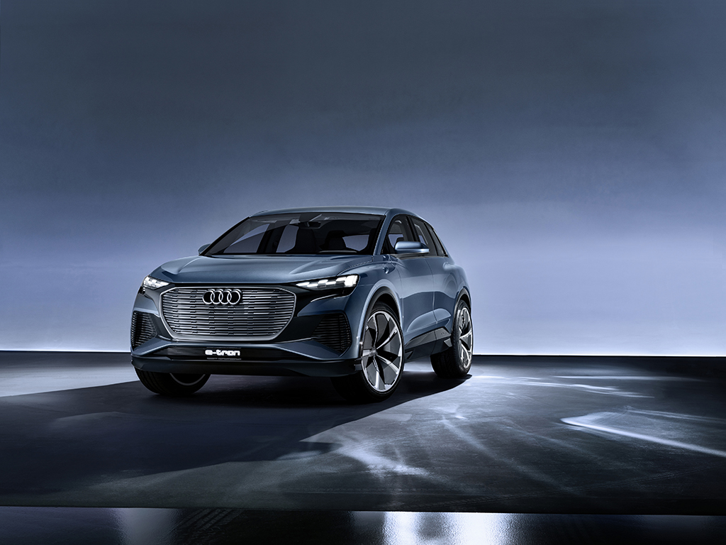 Audi Q4 e-tron concept： 未来の市販バージョンを垣間見ることができるコンセプトカー