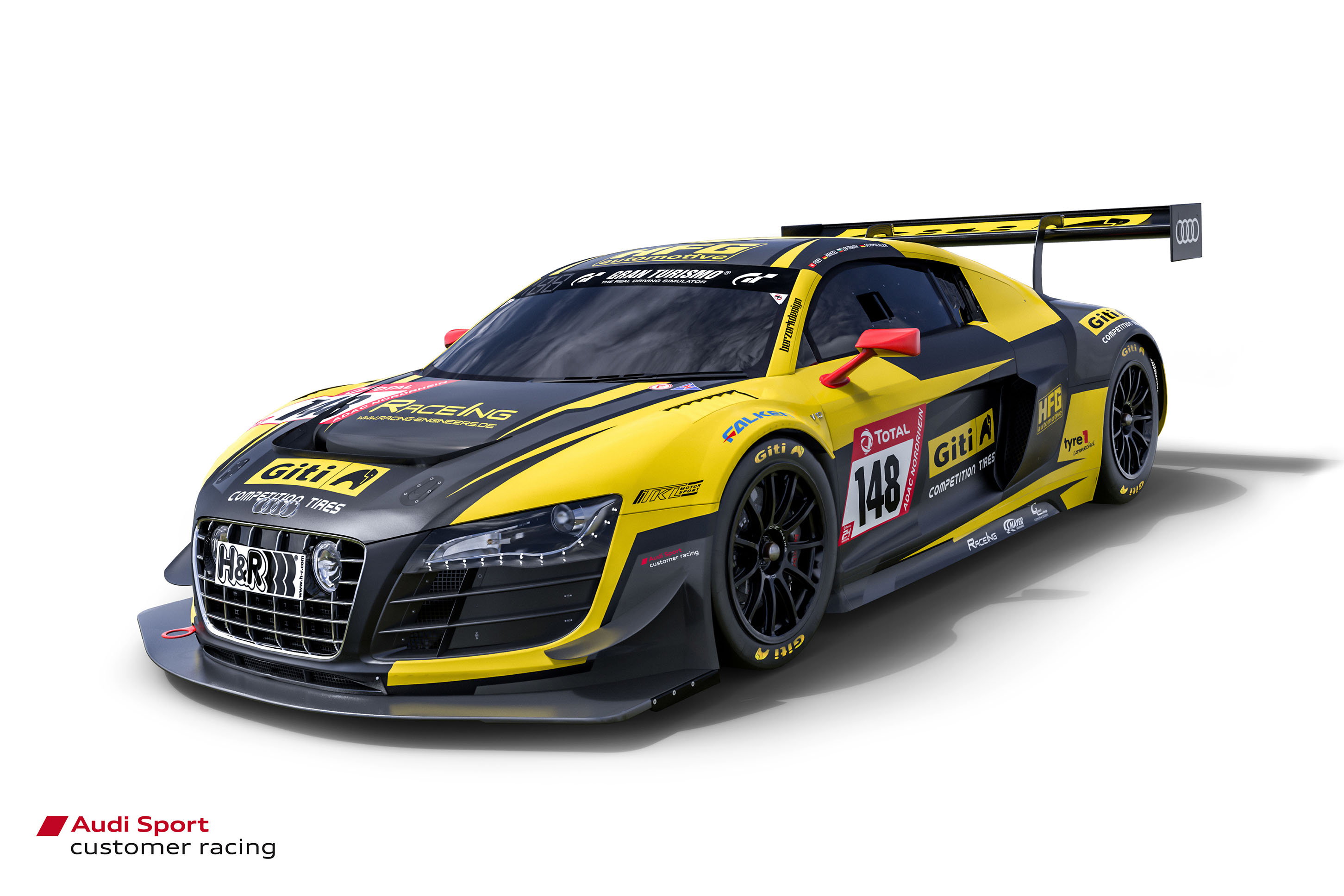 Amazon | 1/43 アウディ R8 LMS アウディスポーツチーム