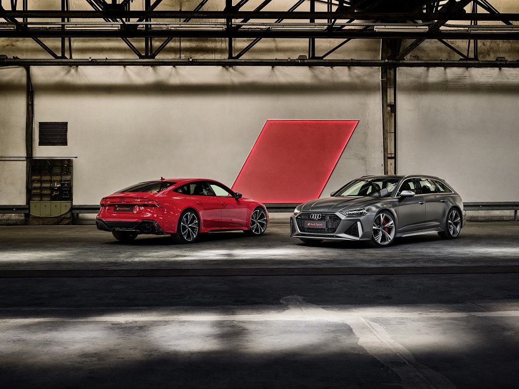 新型Audi RS 6 Avant / RS 7 Sportbackを発売