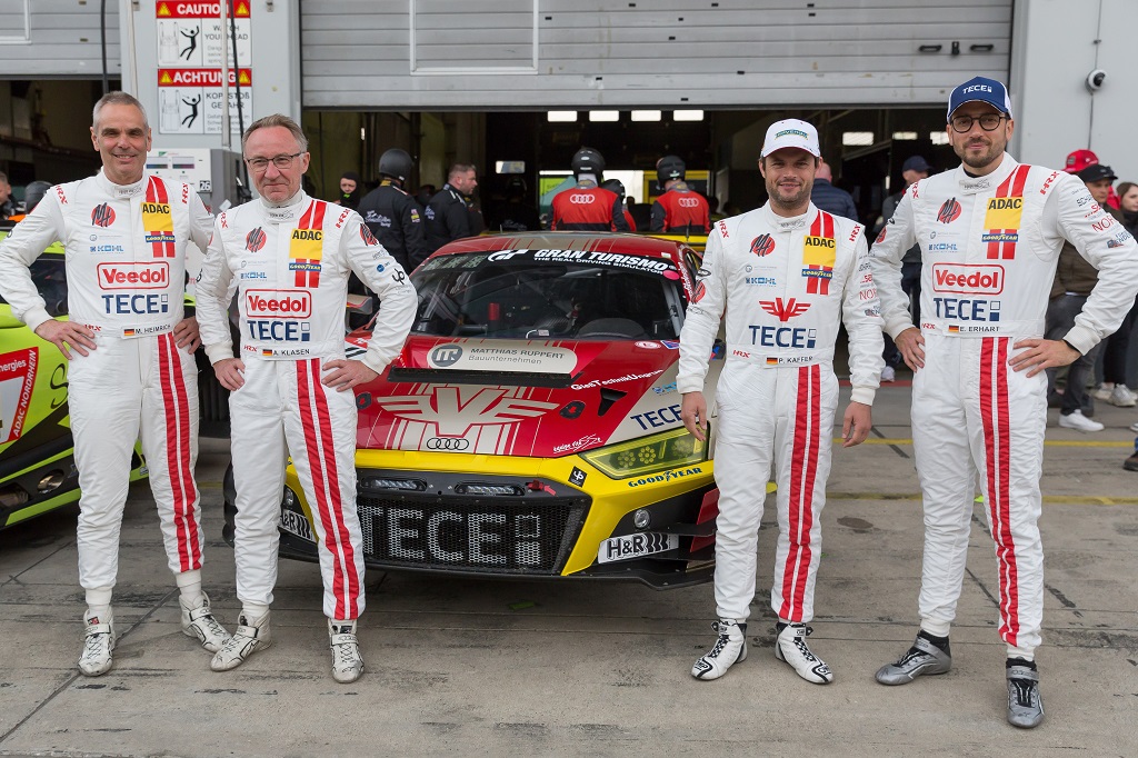 ニュルブルクリンク24時間レースに7台のAudi R8 LMSが参戦