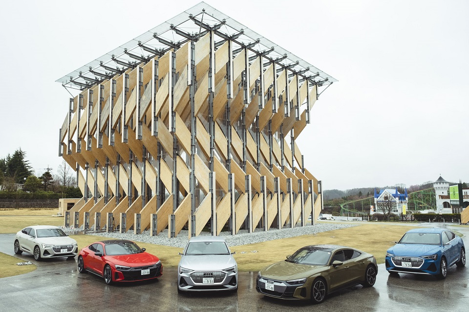 e-tronと巡る「Audi Sustainable Future Tour Maniwa」　