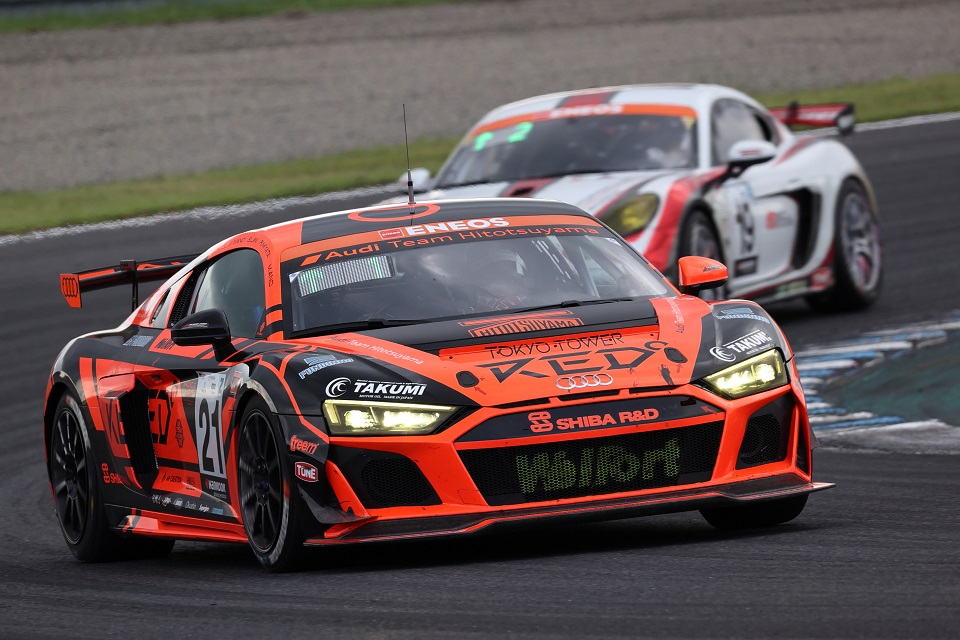 Audi R8 LMS、スーパー耐久シリーズ 第5戦 クラス表彰台