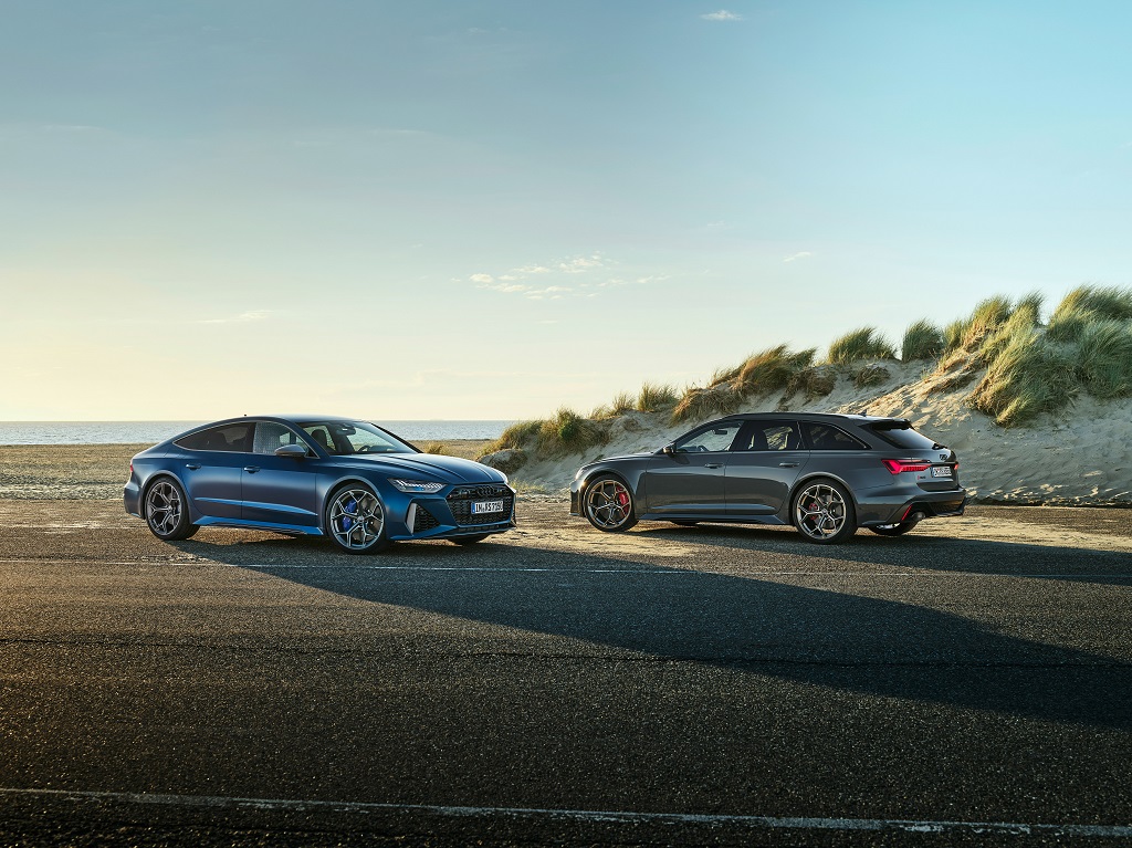 Audi RS 6 Avant performanceおよびRS 7 Sportback performance： ダイナミックなパワーと表現力豊かなデザインを融合（ドイツ本国発表資料）