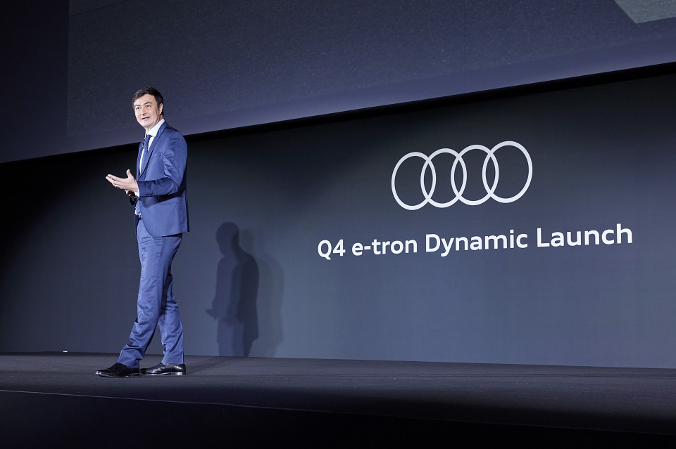Audi Q4 e-tron Dynamic Launch開催