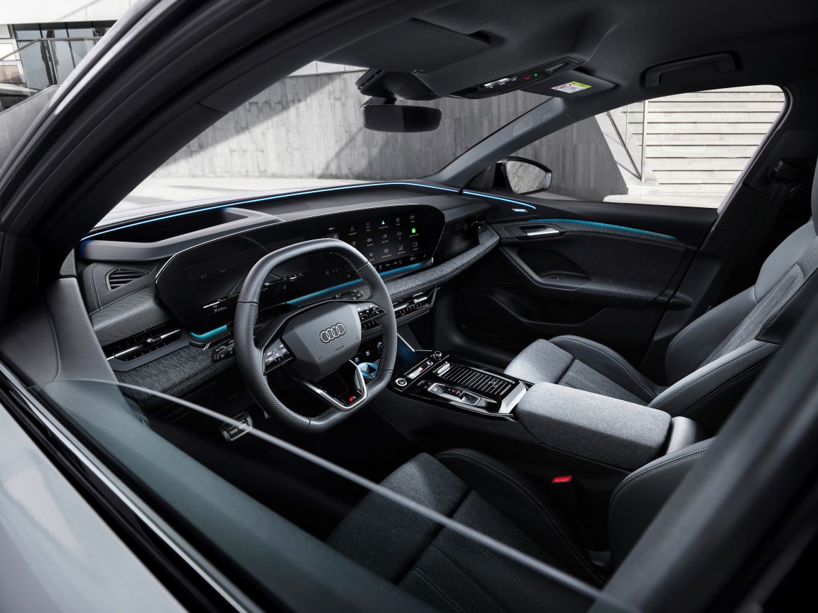 Audi Q6 e-tron、アウディの新しいデザイン哲学をインテリアに適用