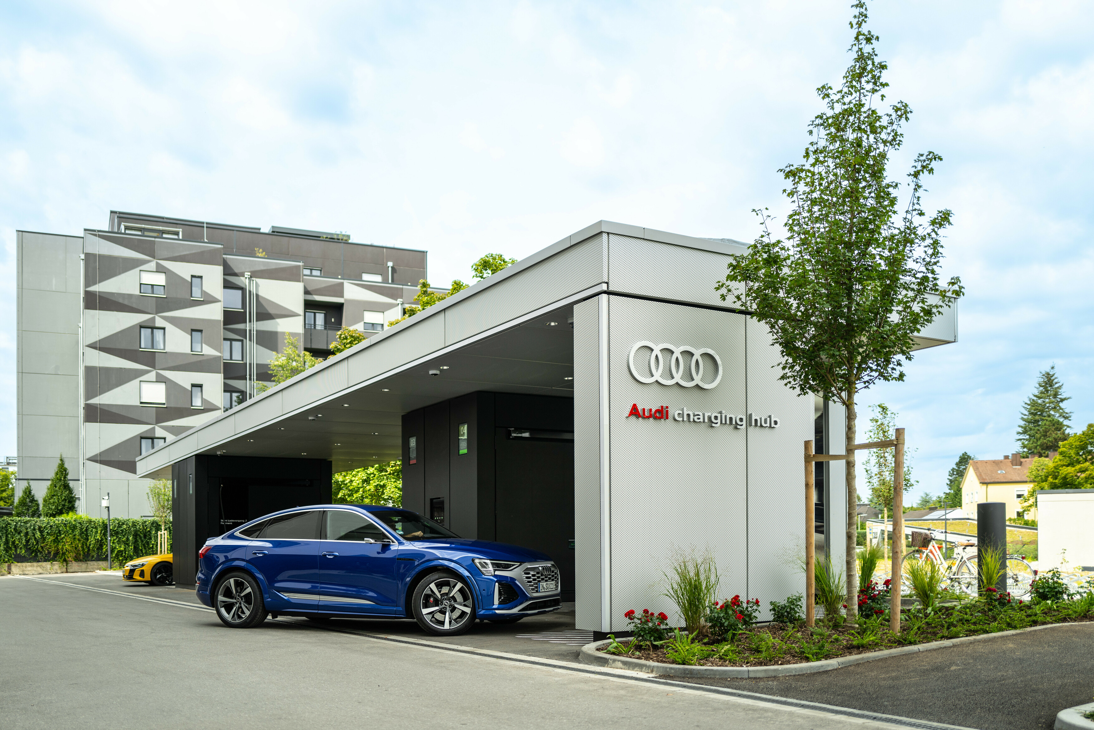 Audi charging hub、ミュンヘンに新規オープン