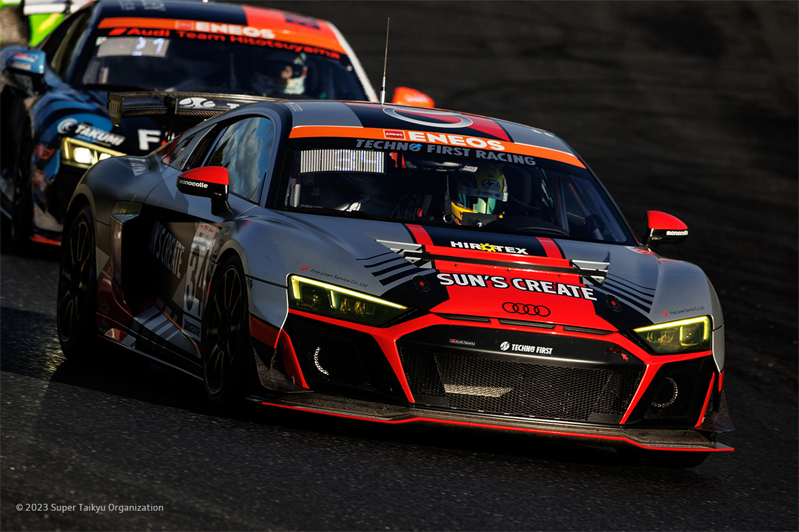 Audi R8 LMS GT4、スーパー耐久 岡山戦でクラス初優勝