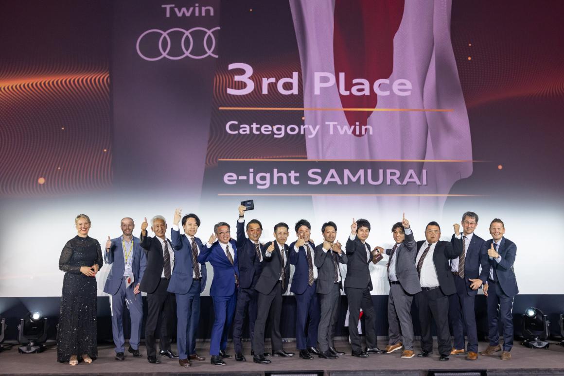 Audi Twin Cup World Finalで日本代表チームが  ツインカテゴリー(総合部門) 第3位に入賞