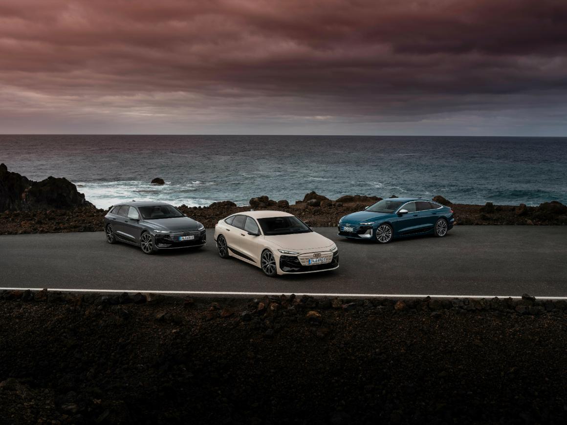 アッパーミッドサイズセグメントを再定義： Audi A6 e-tronがデザインと一充電航続距離の基準をつくる