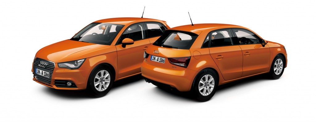 Audi A1 Sportback color selection - “Samoa Orange”を発売