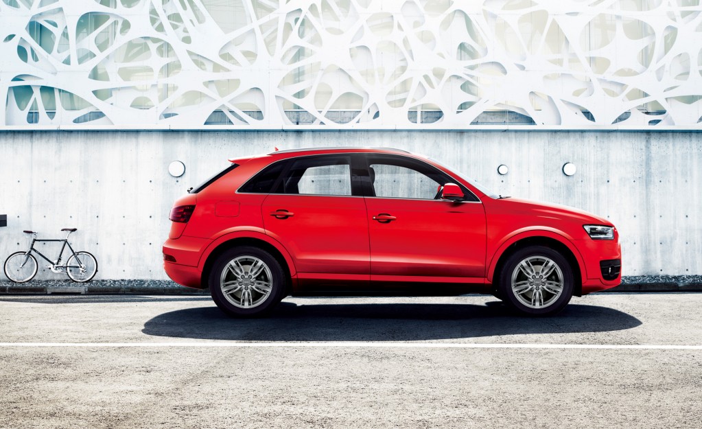 Audi Q3 color selection - Misano Redを発売